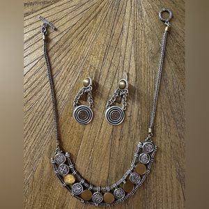 Egyptian jewelry set custom handmade
